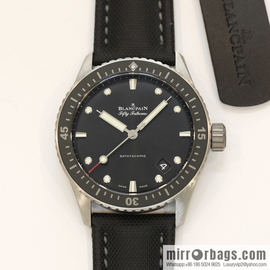 [GF New Products] Steel Case Blancpain Fifty Hunts Series Blancpain Self-produced Cal.1315 Movement Watch