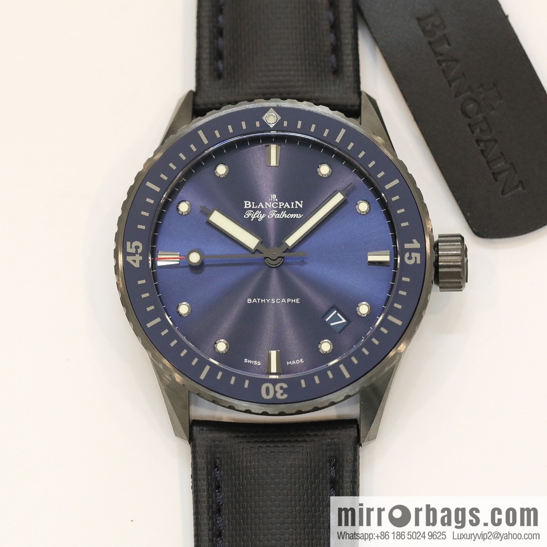 [GF New Products] Steel Case Blancpain Fifty Hunts Series Blancpain Self-produced Cal.1315 Movement Watch