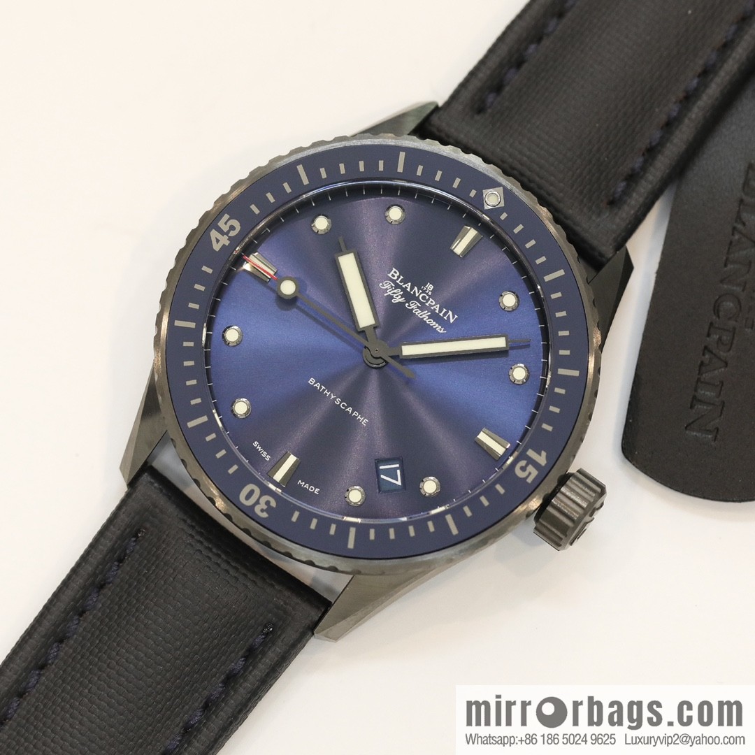 [GF New Products] Steel Case Blancpain Fifty Hunts Series Blancpain Self-produced Cal.1315 Movement Watch