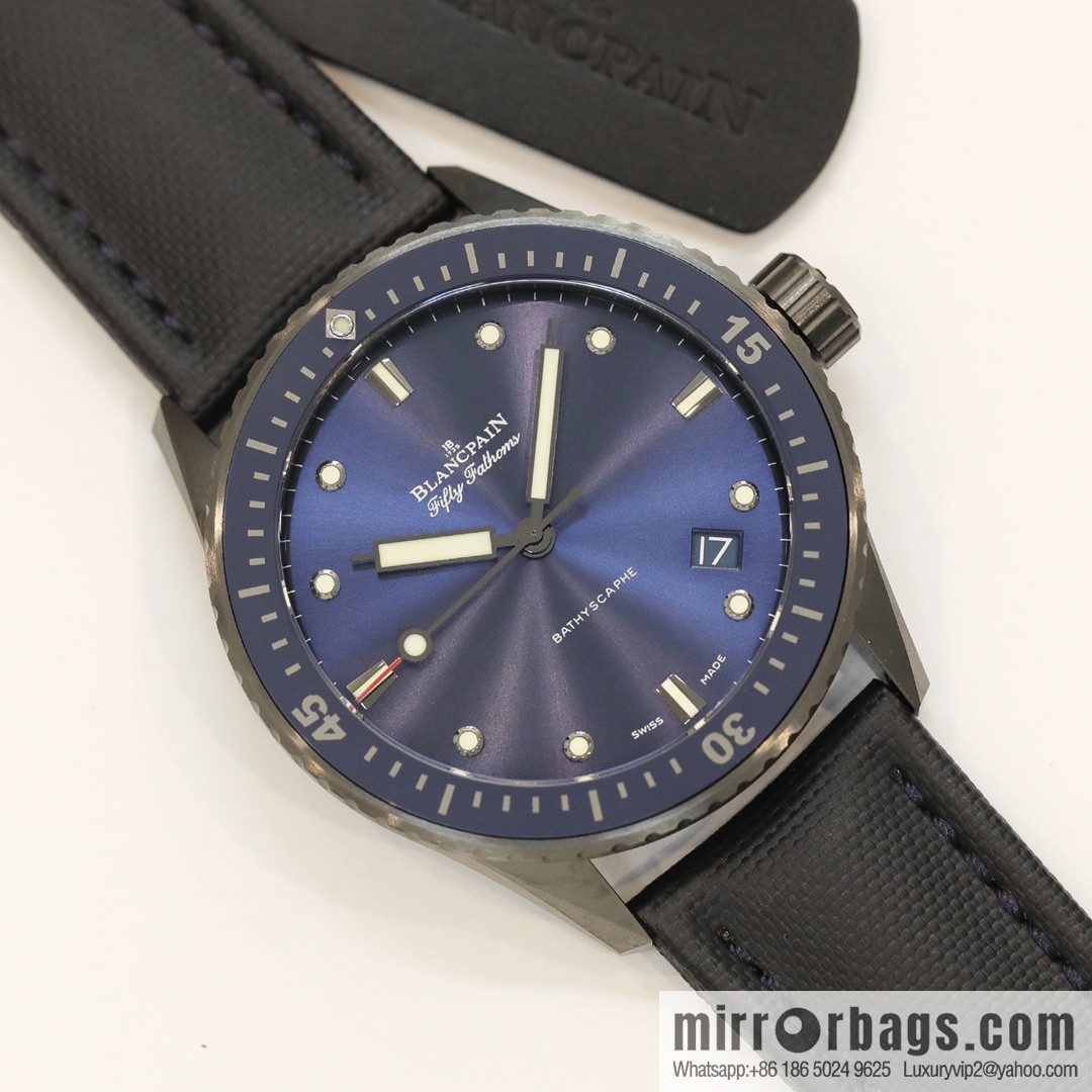 [GF New Products] Steel Case Blancpain Fifty Hunts Series Blancpain Self-produced Cal.1315 Movement Watch