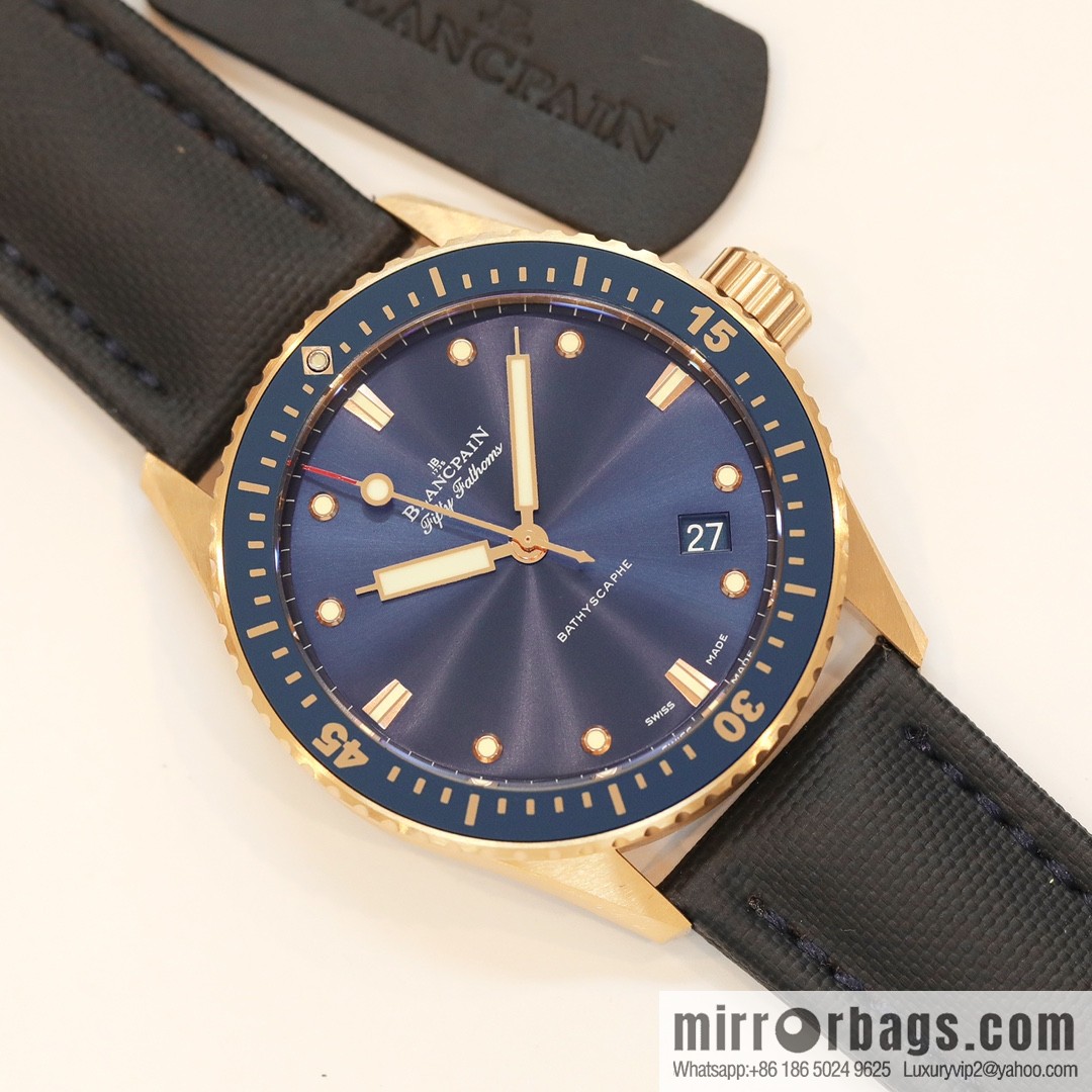 [GF New Products] Steel Case Blancpain Fifty Hunts Series Blancpain Self-produced Cal.1315 Movement Watch