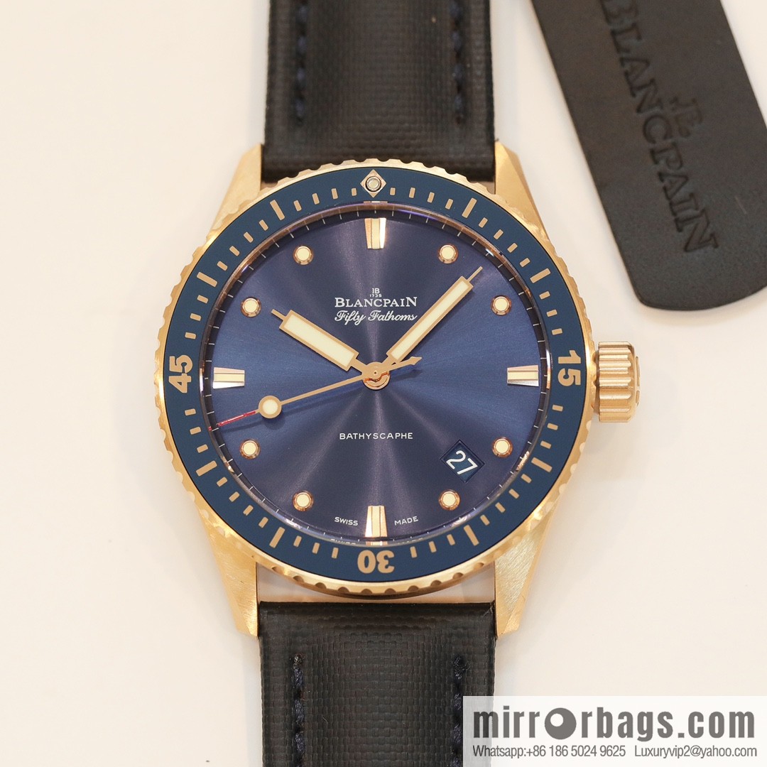 [GF New Products] Steel Case Blancpain Fifty Hunts Series Blancpain Self-produced Cal.1315 Movement Watch