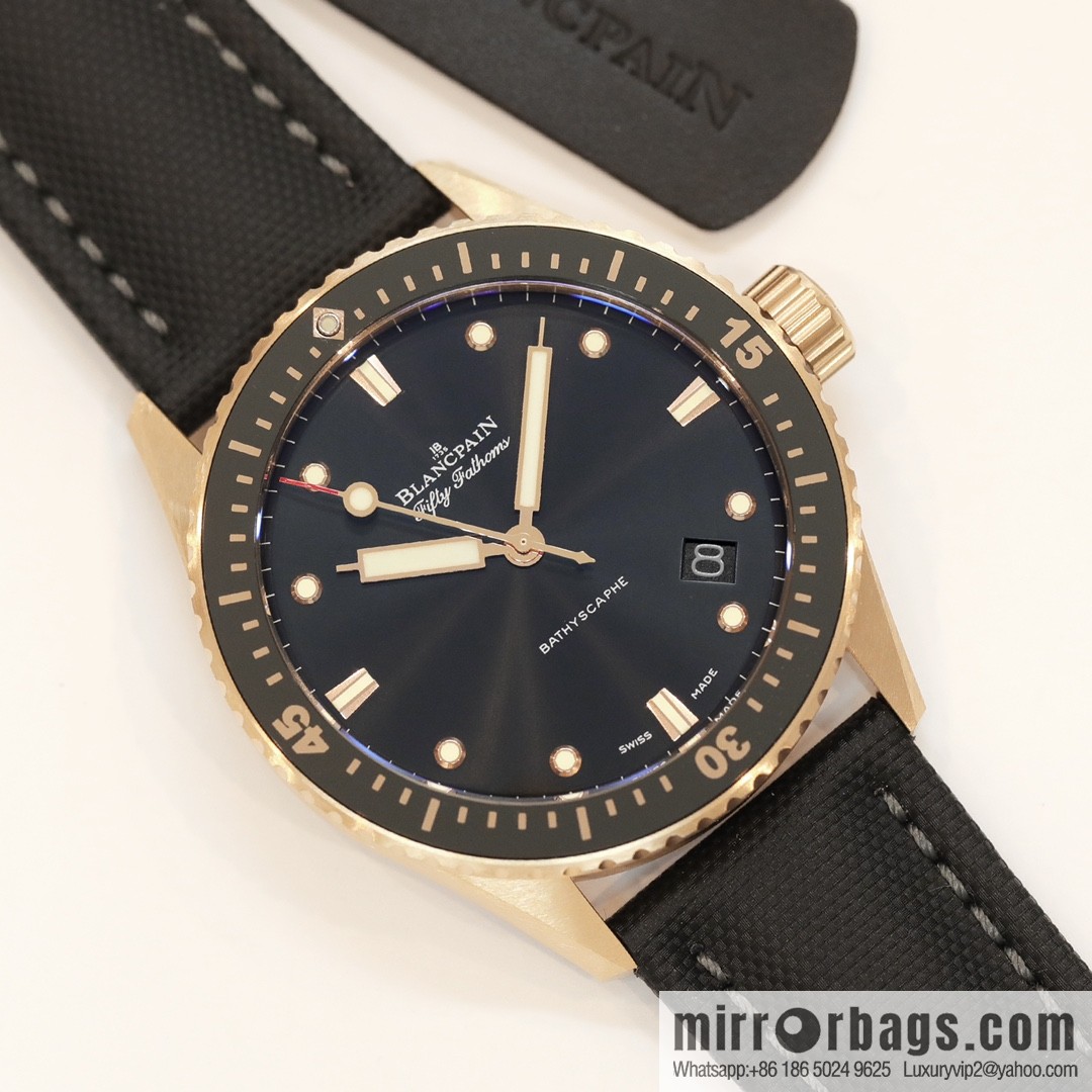 [GF New Products] Steel Case Blancpain Fifty Hunts Series Blancpain Self-produced Cal.1315 Movement Watch