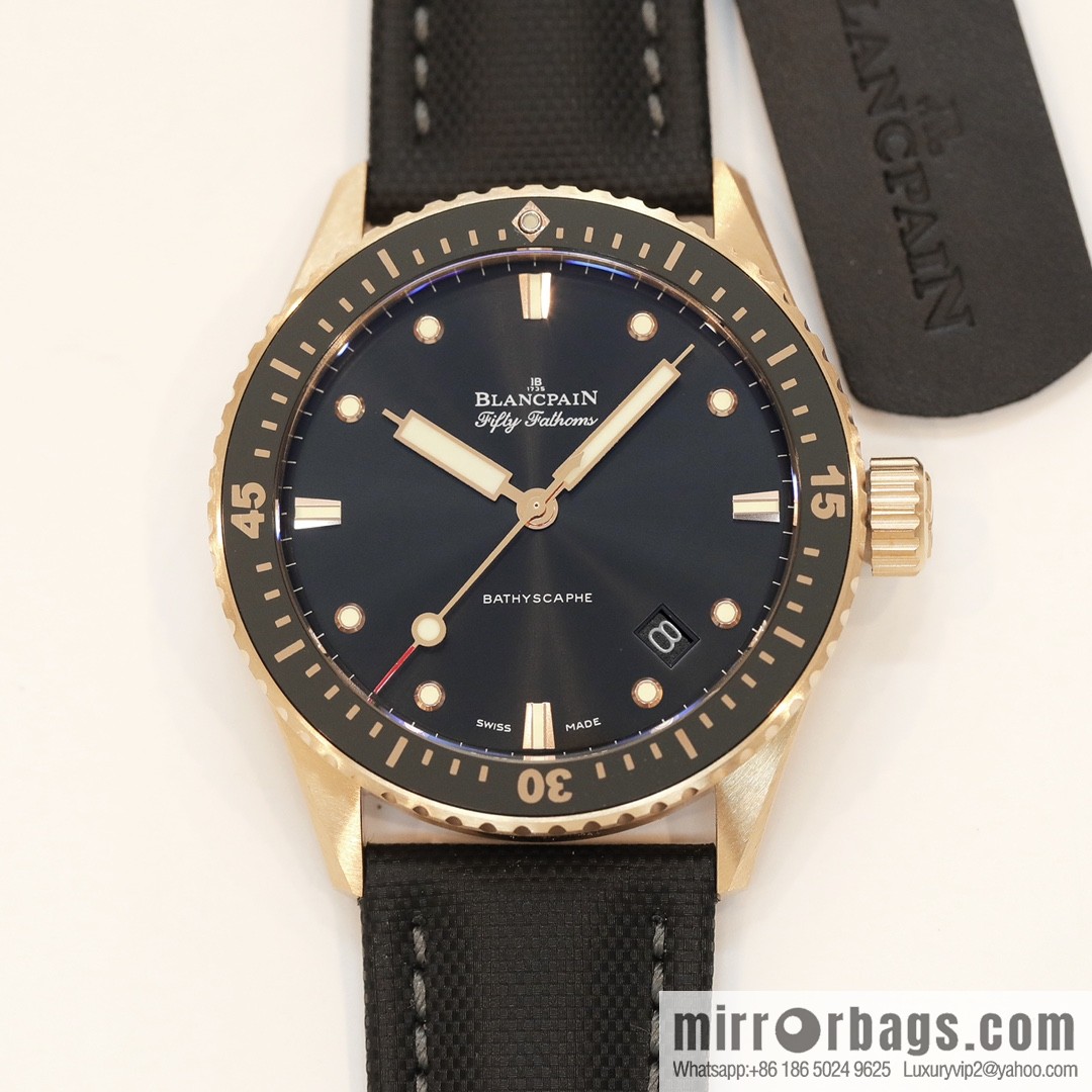 [GF New Products] Steel Case Blancpain Fifty Hunts Series Blancpain Self-produced Cal.1315 Movement Watch