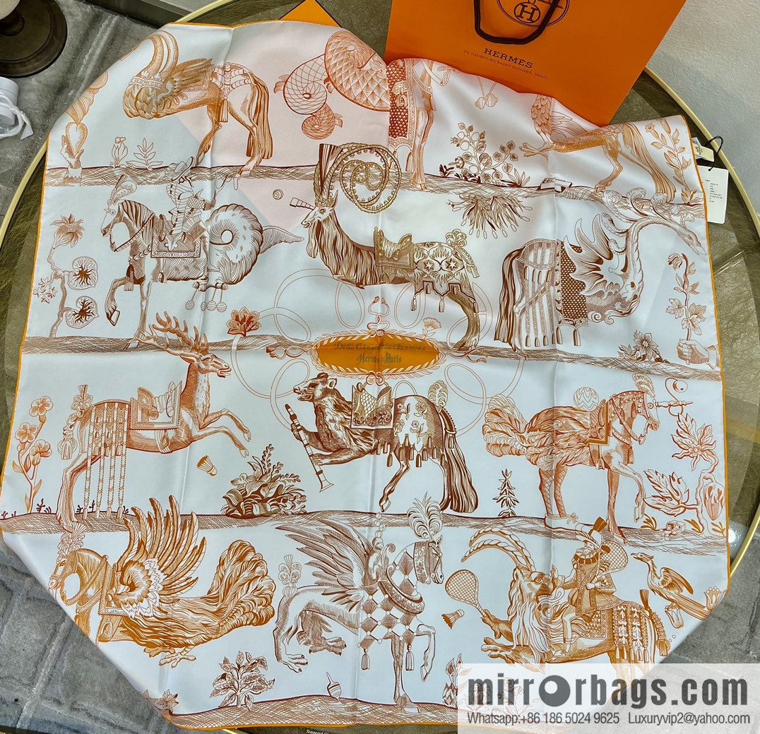 Hermes Magical Horse Rider 100% Silk Scarf