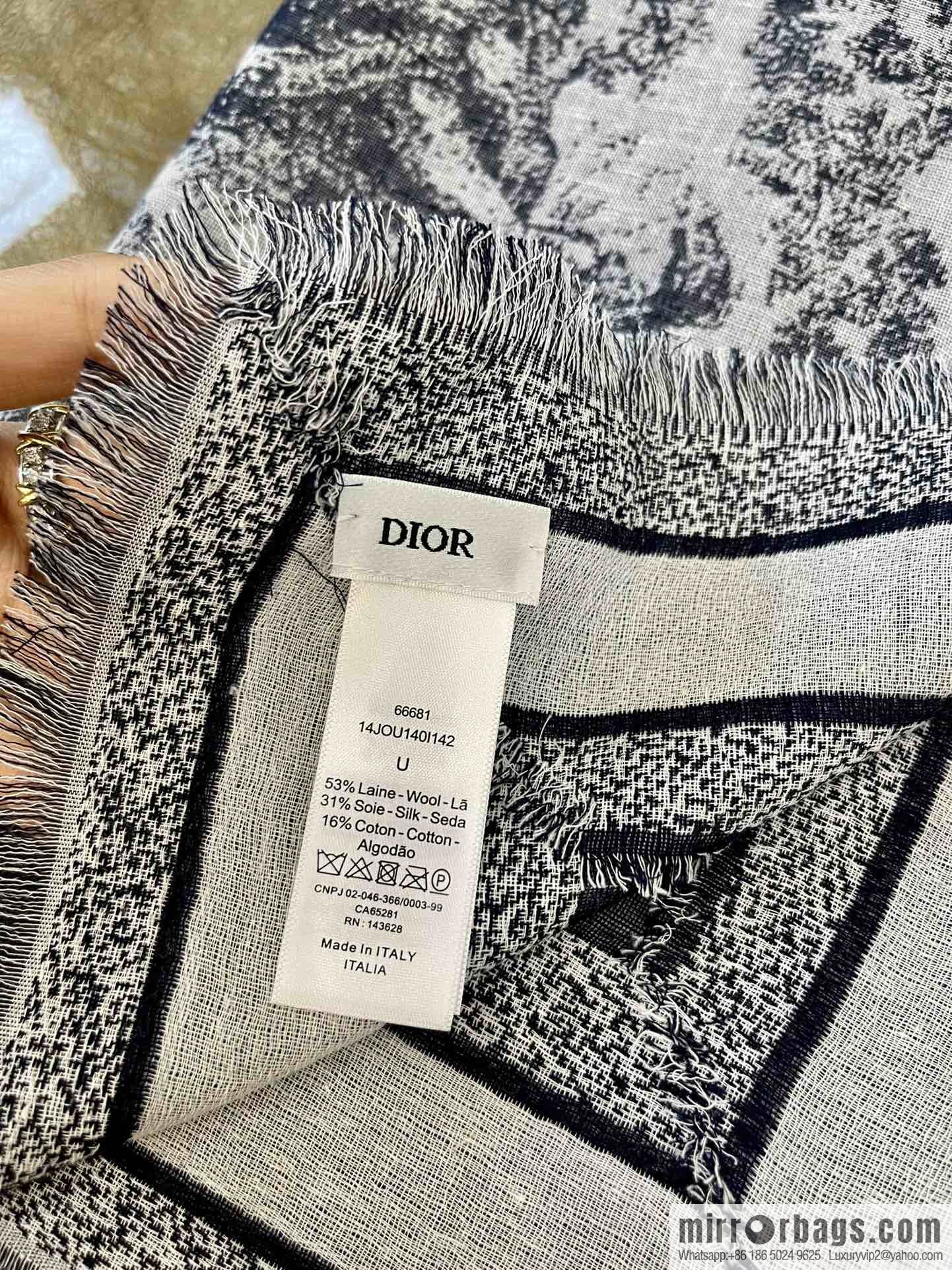 Dior Jungle Jacquard Blended Shawl 14JOU140I142_C583