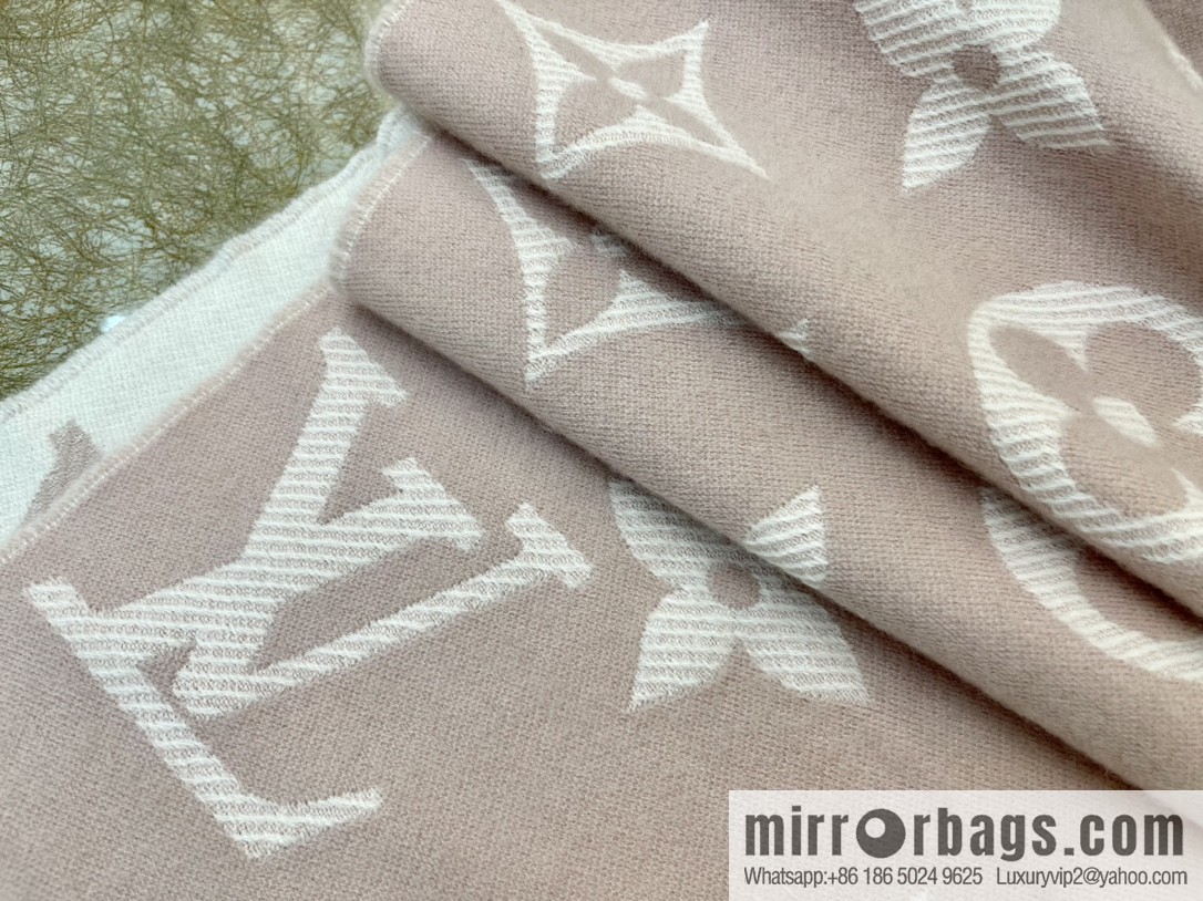 LV Louis Vuitton SIMPLY LV wool long towel m76964 m76966