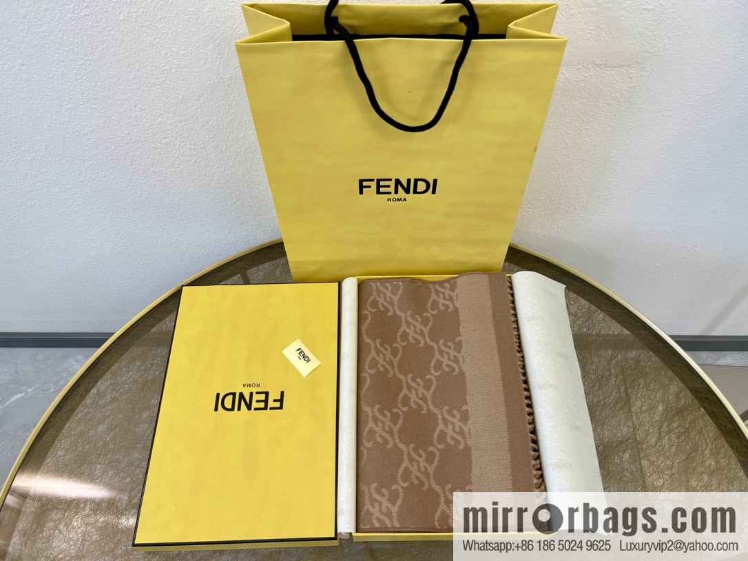 FENDI Fendi's new double-sided scarf