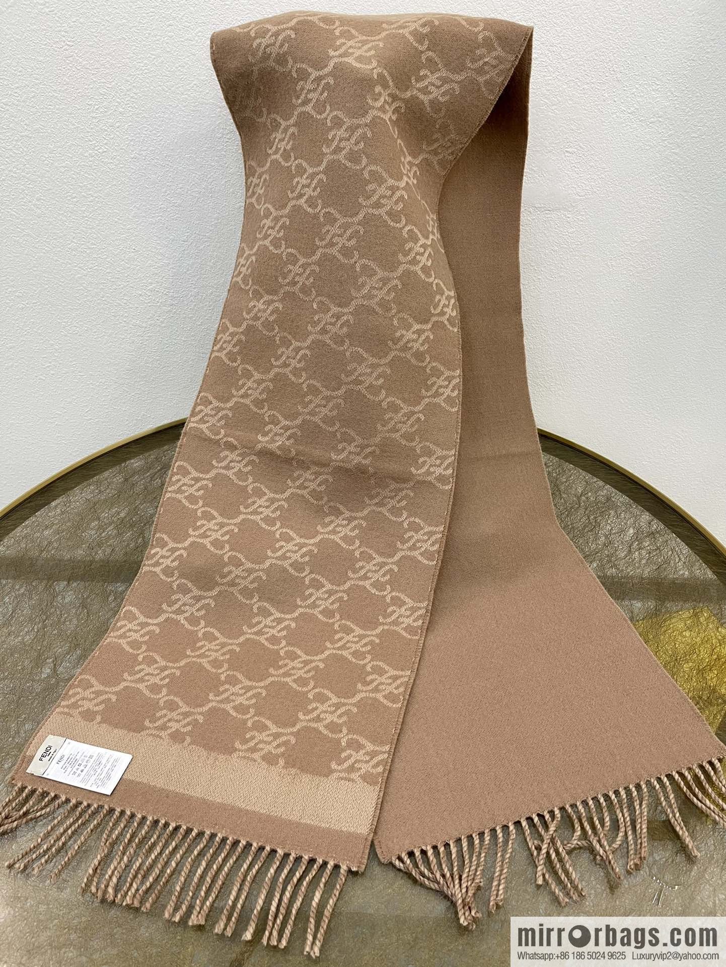 FENDI Fendi's new double-sided scarf
