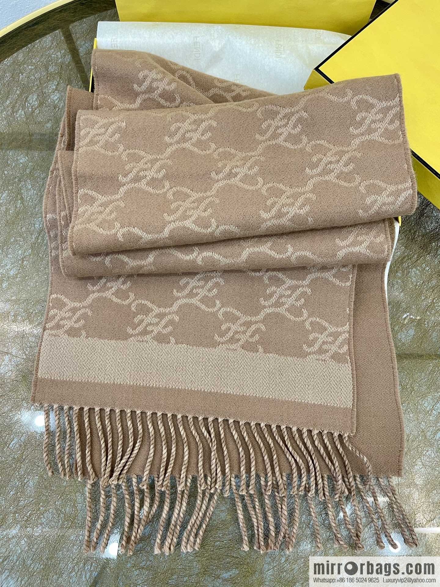 FENDI Fendi's new double-sided scarf