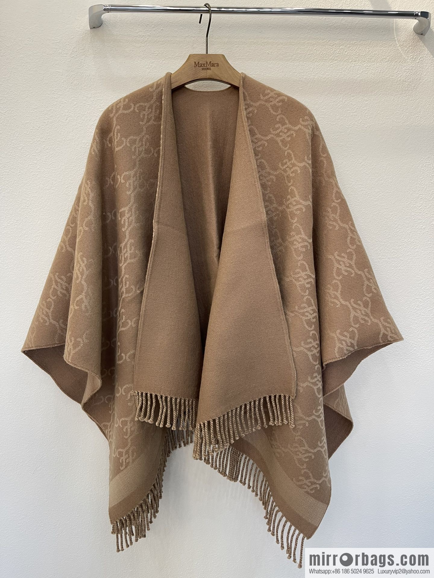 Fendi karl double-sided cape