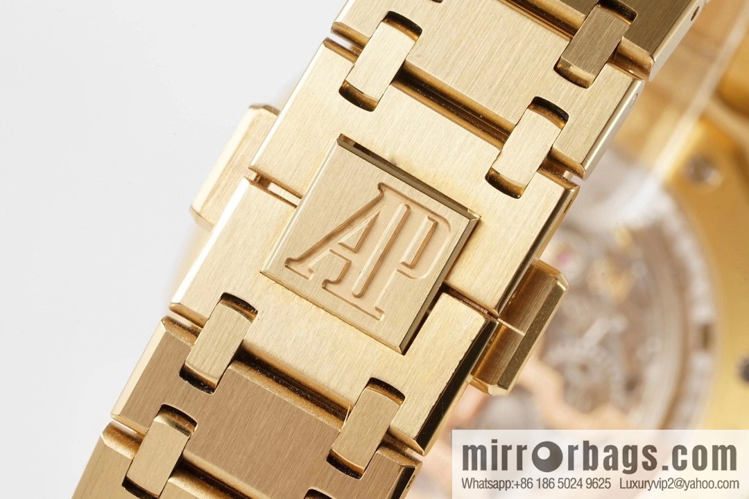 Royal Oak 15202 watch size 39mm super two-pin mechanical movement, sapphire crystal glass mirror, original Cal.2121 automatic movement