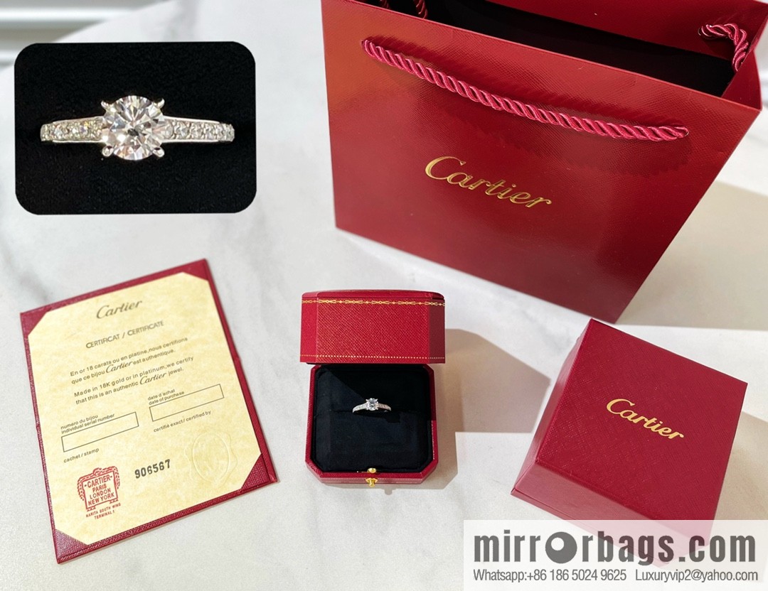 Cartier 1895 engagement ring