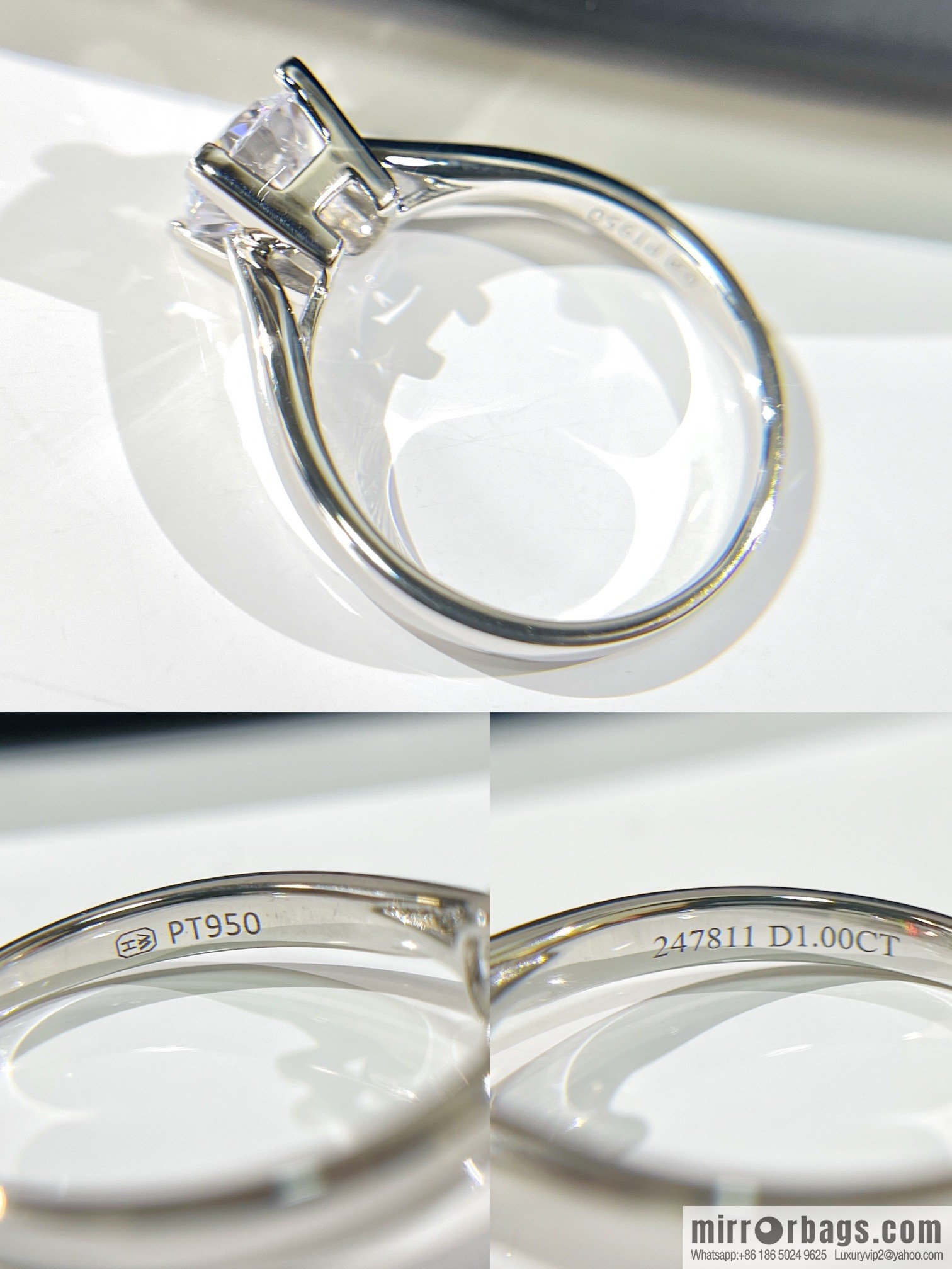 HARRY WINSTON HW H Diamond Ring Diamond Ring