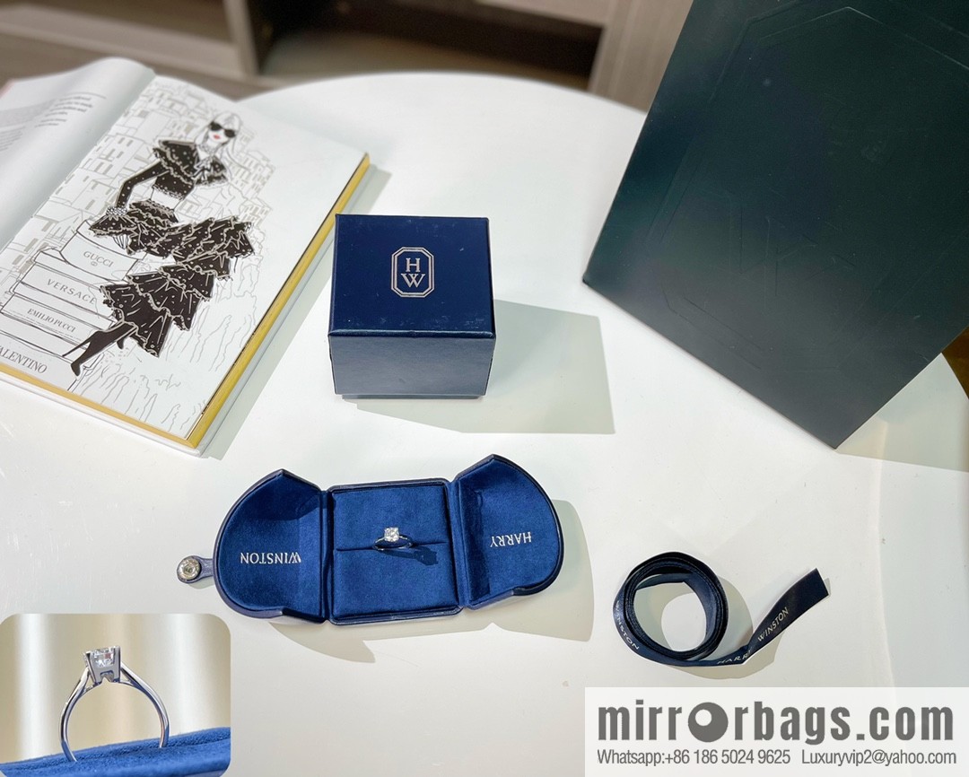 HARRY WINSTON HW H Diamond Ring Diamond Ring