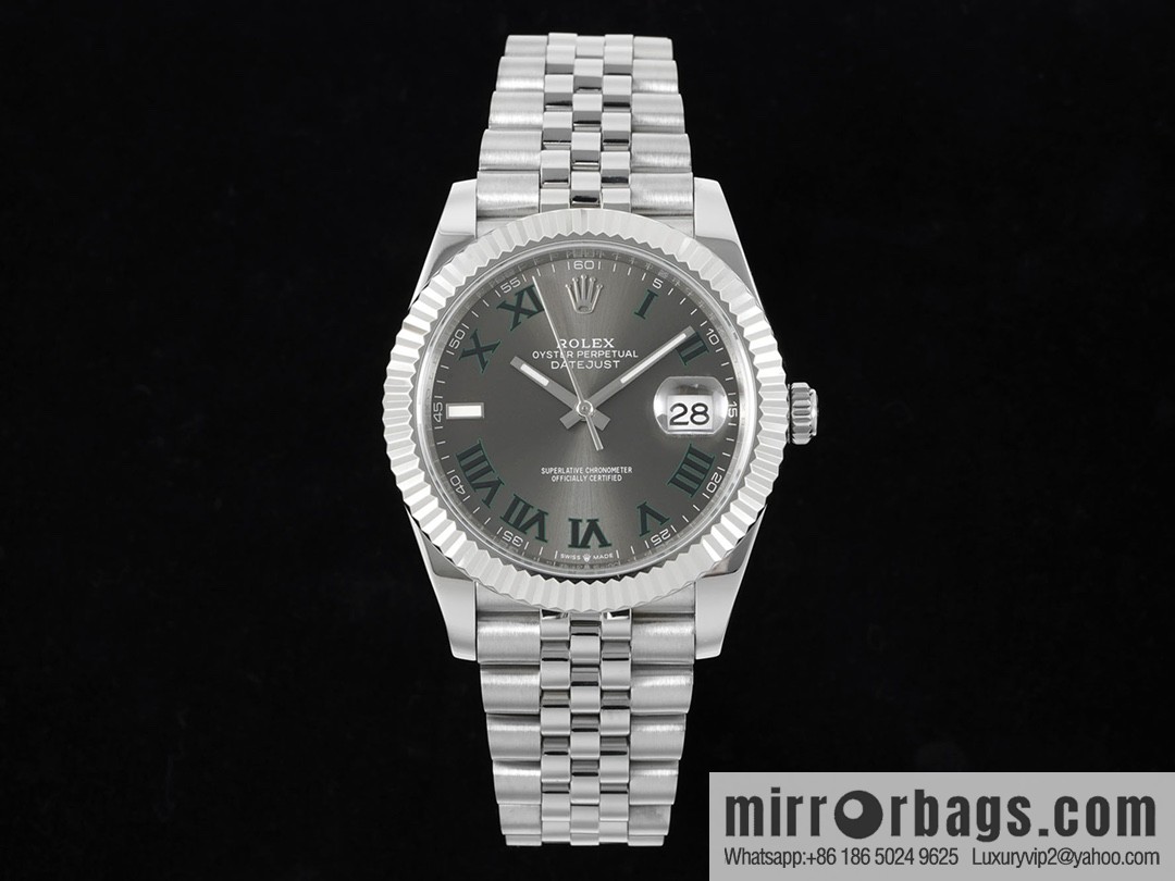 DIW factory launched a Rolex log series Middle East digital scale special edition 3235 self-winding movement watch