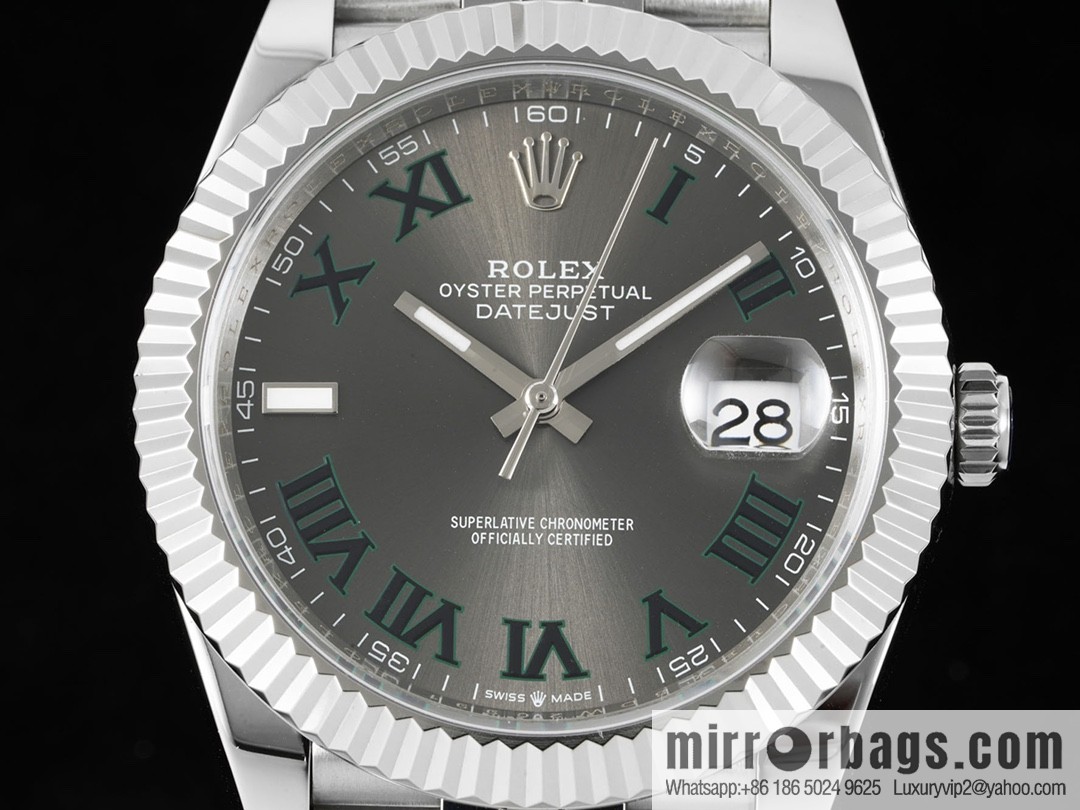 DIW factory launched a Rolex log series Middle East digital scale special edition 3235 self-winding movement watch