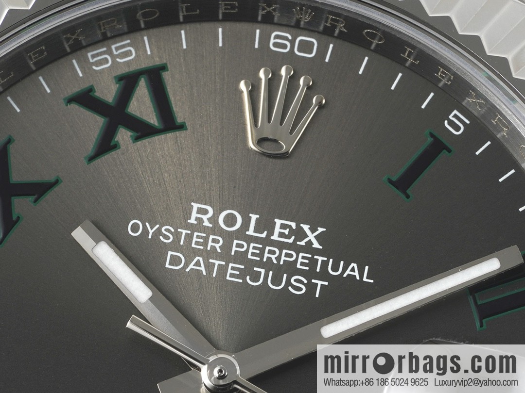 DIW factory launched a Rolex log series Middle East digital scale special edition 3235 self-winding movement watch