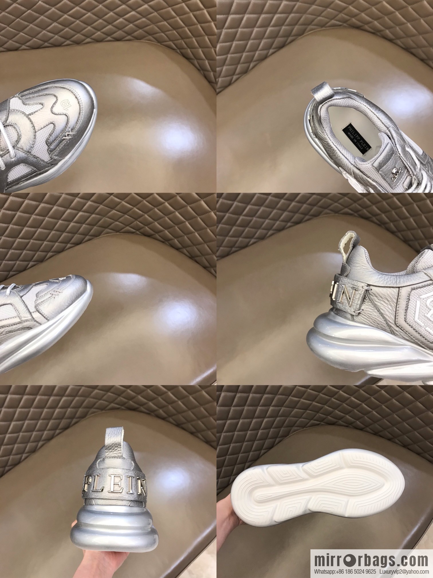 PHILIPP PLEIN German trendy brand, men's casual sneakers