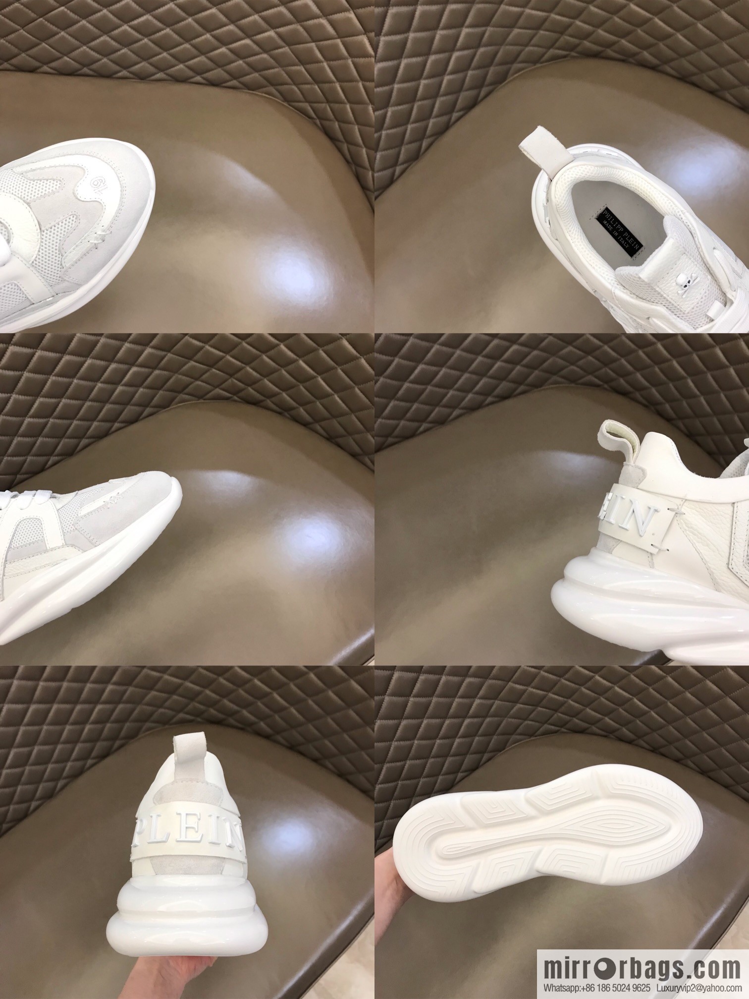 PHILIPP PLEIN German trendy brand, men's casual sneakers