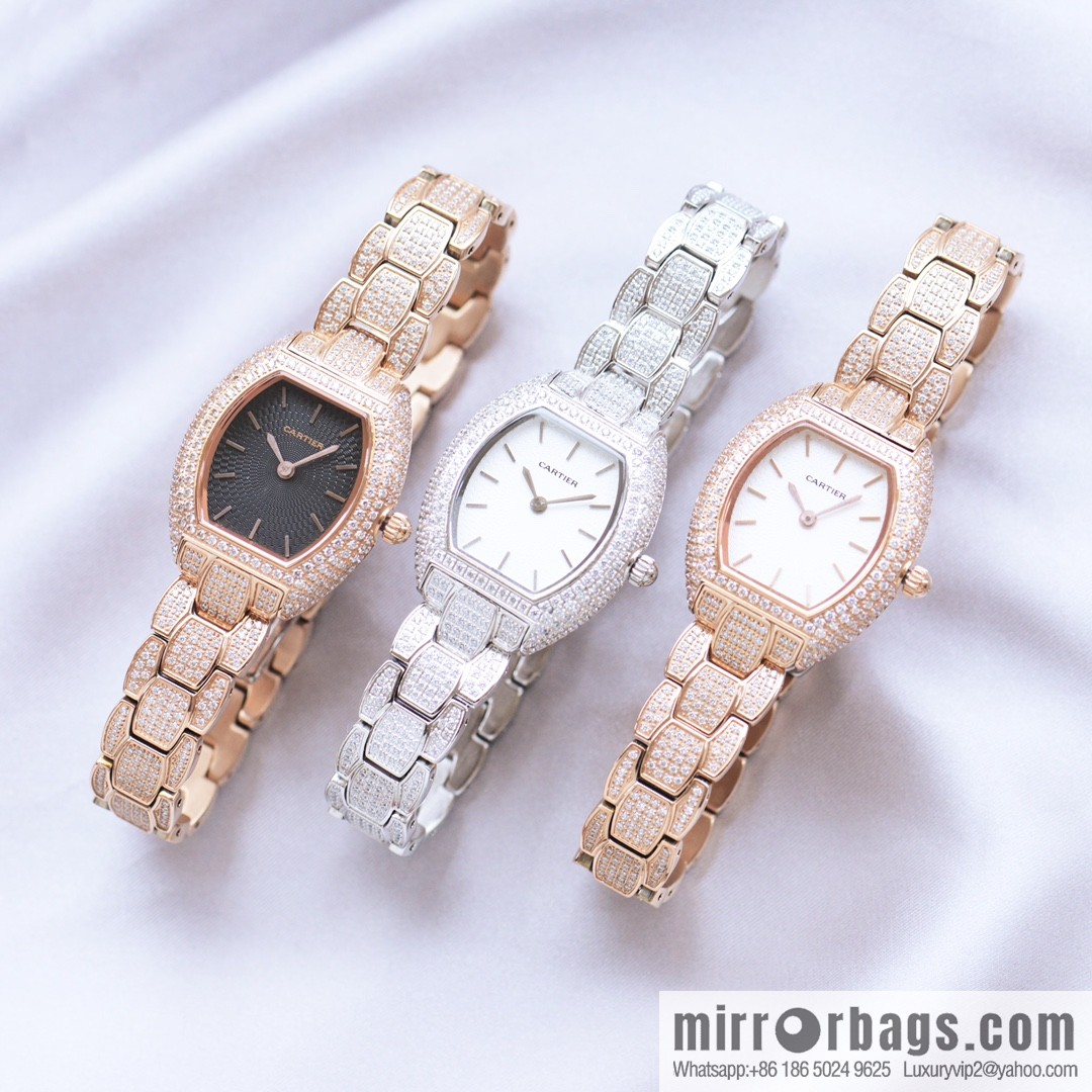 Gypsy 🌸 Cartier-Cartier Mini lady barrel type, using the original imported Swiss quartz movement