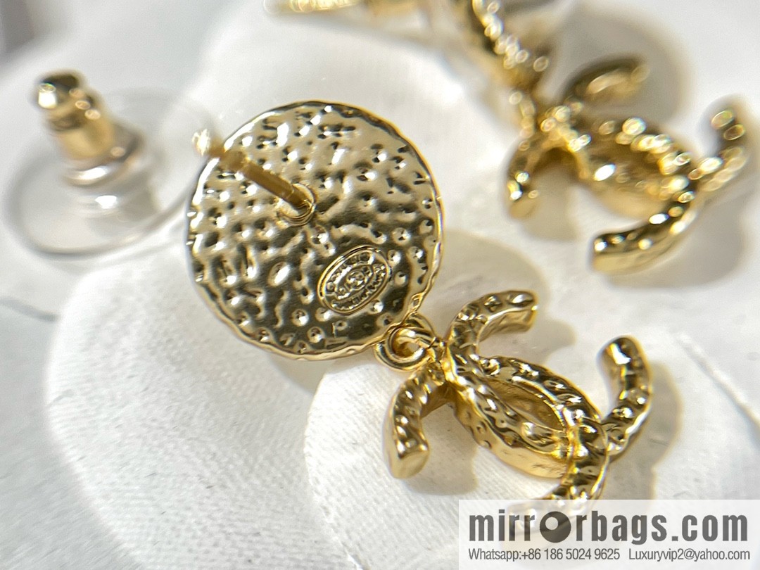 New ☑️ Chanel double c pearl stud earrings