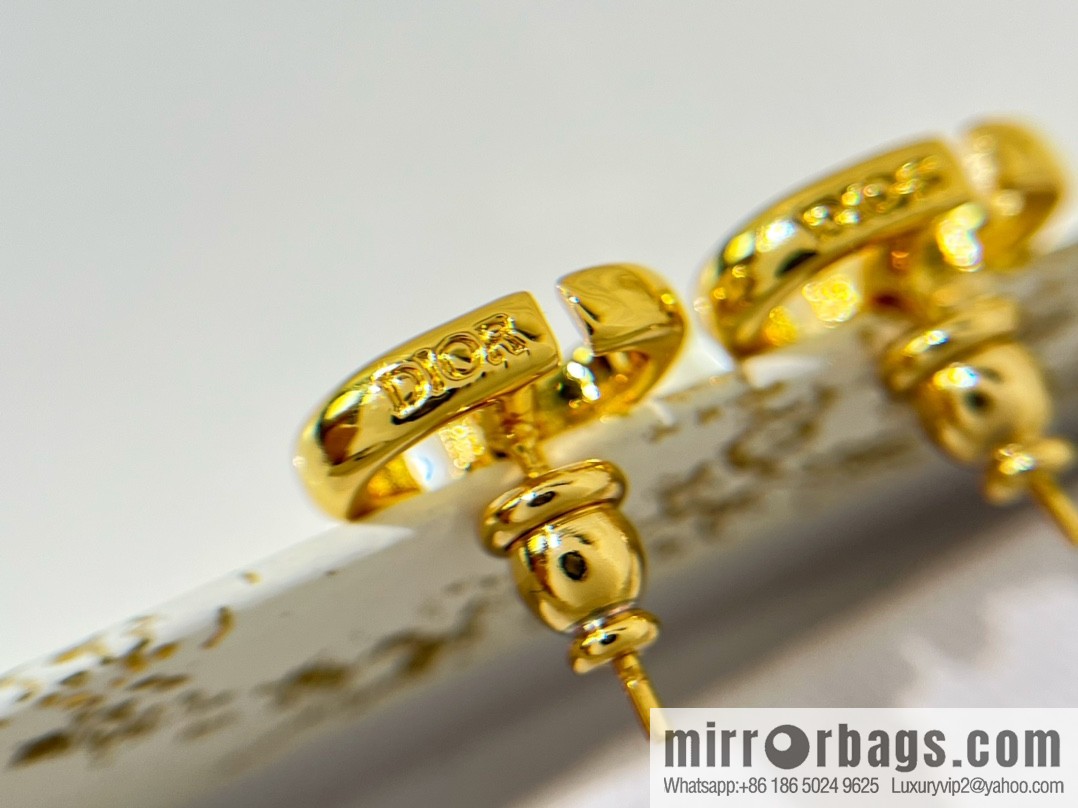 New ☑️ Dior CD pearl stud earrings