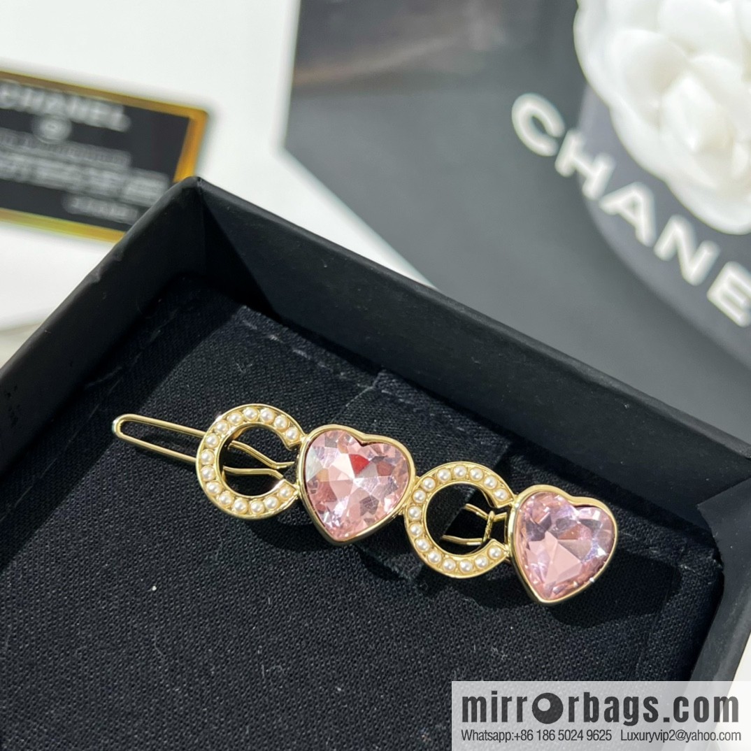 New ☑️ Chanel coco love pearl hairpin hairpin