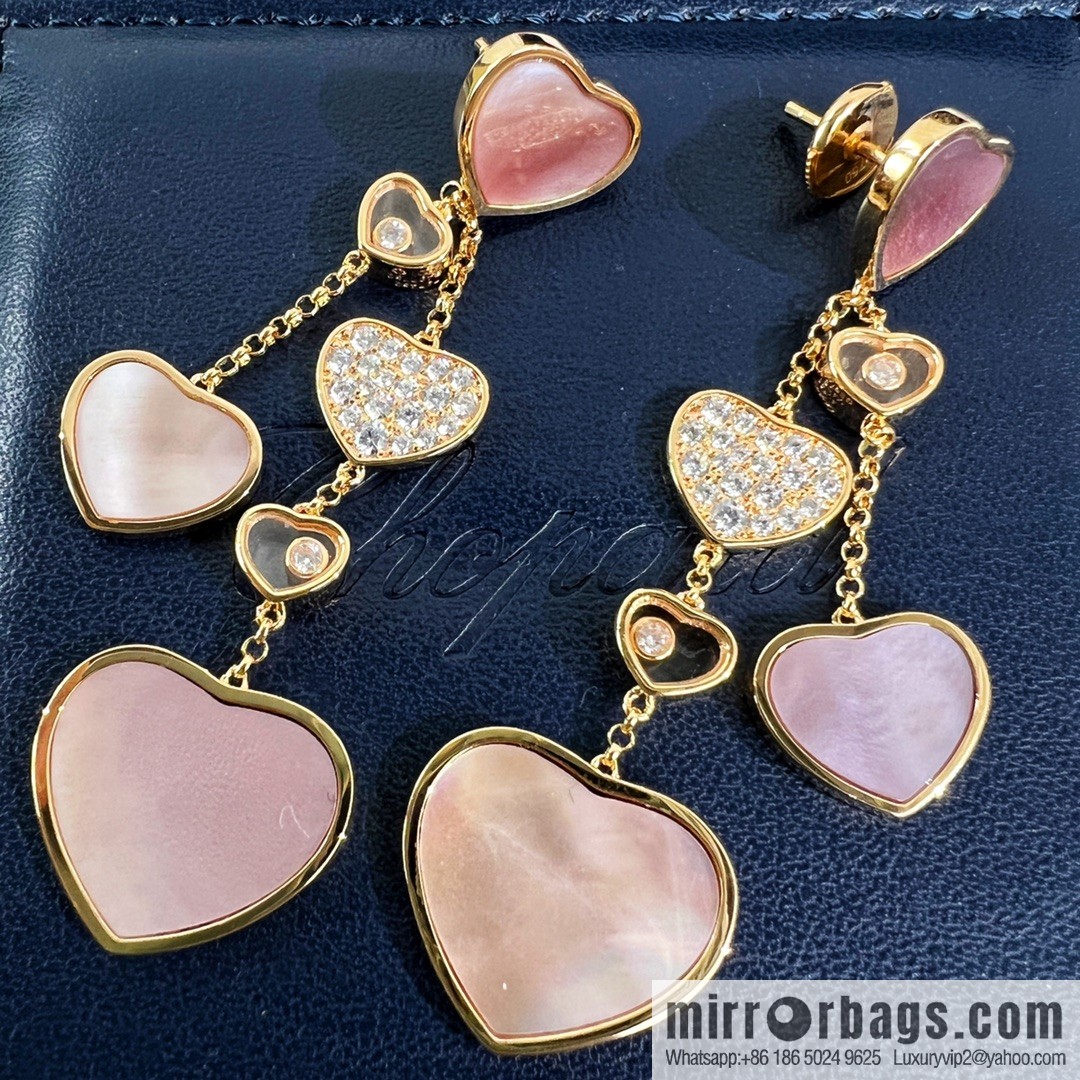 Chopard Happy Diamonds Powder Bella Si Love Earrings