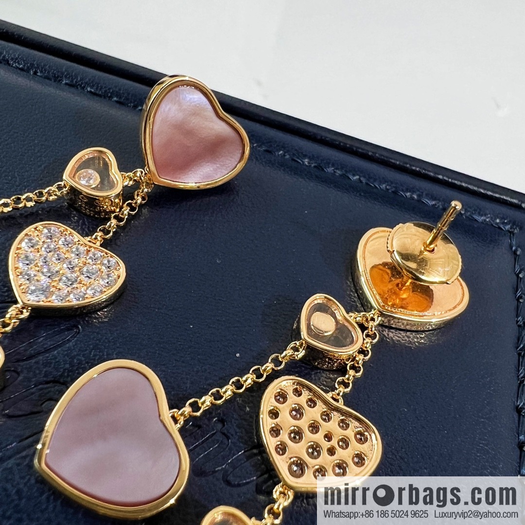 Chopard Happy Diamonds Powder Bella Si Love Earrings