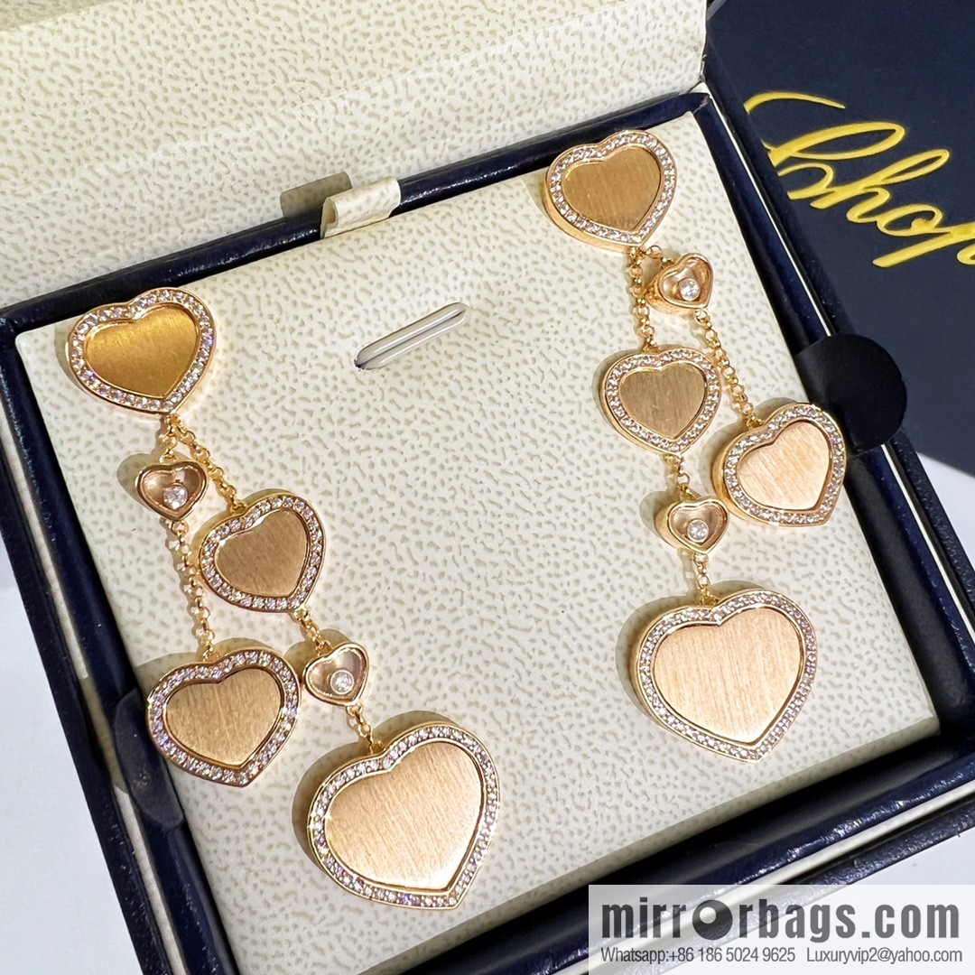 Chopard Happy Diamonds Powder Bella Si Love Earrings