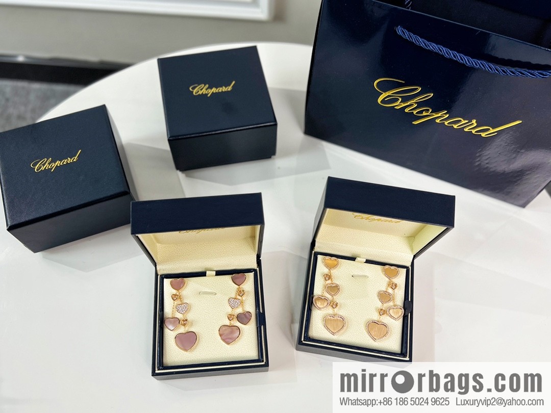 Chopard Happy Diamonds Powder Bella Si Love Earrings