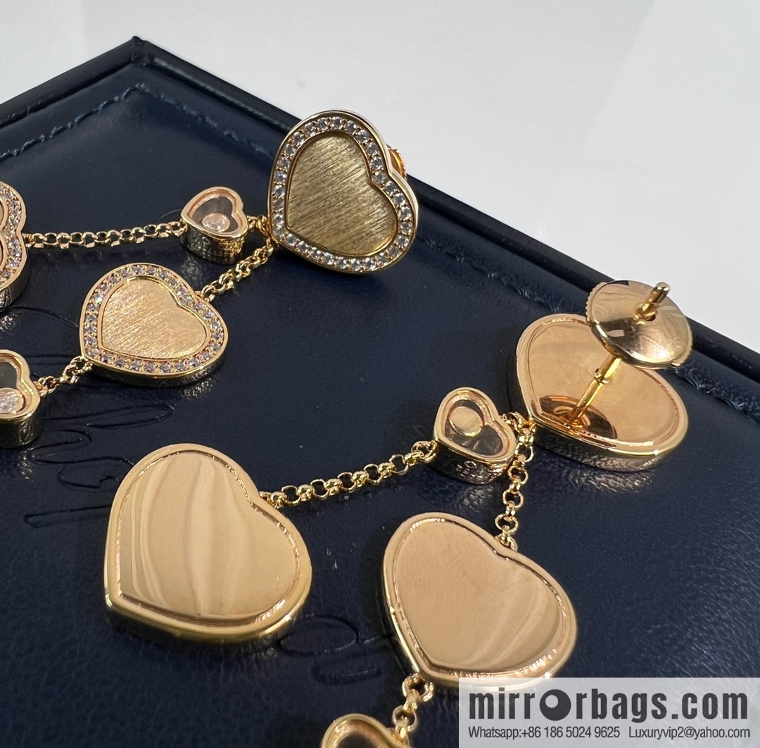 Chopard Happy Diamonds Powder Bella Si Love Earrings