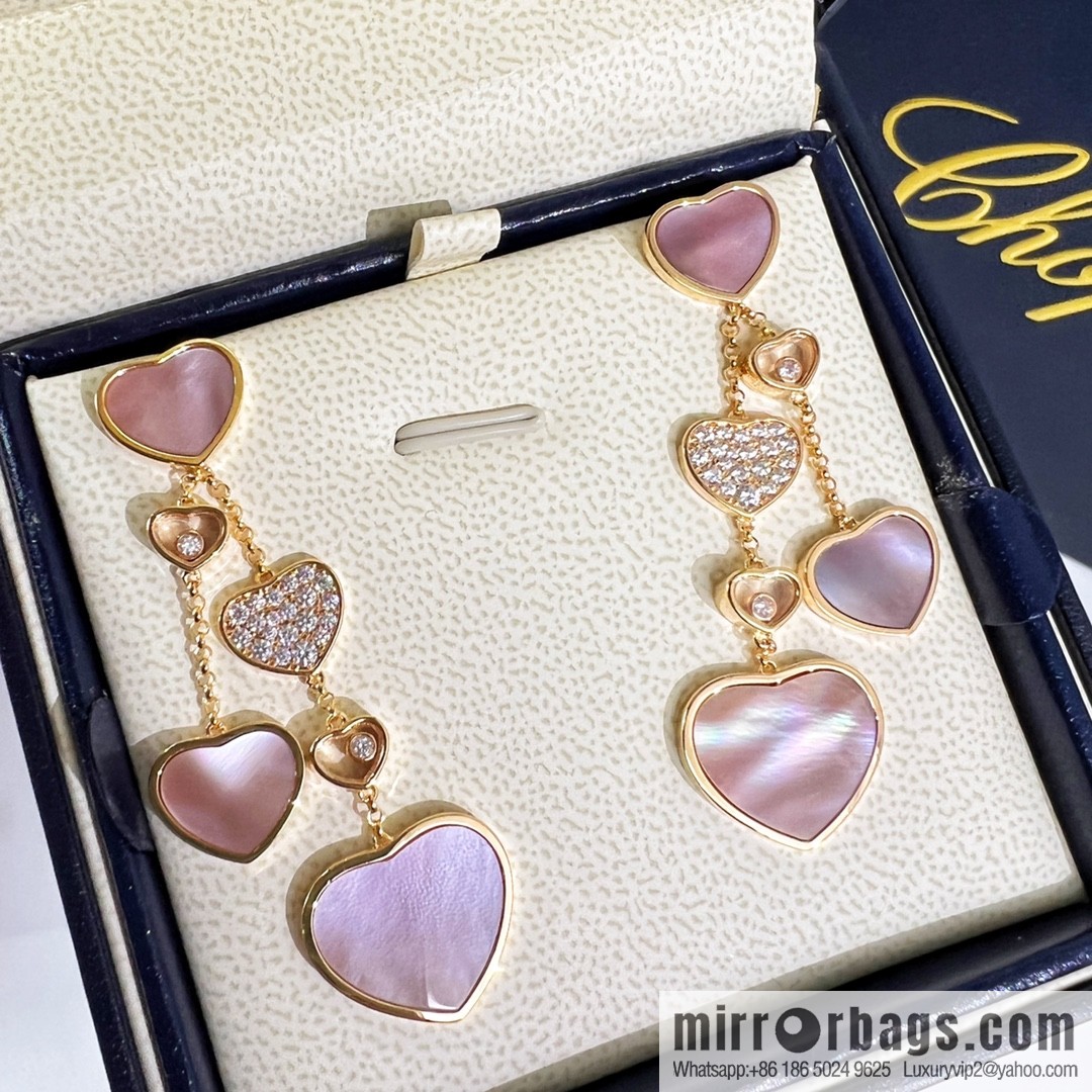 Chopard Happy Diamonds Powder Bella Si Love Earrings