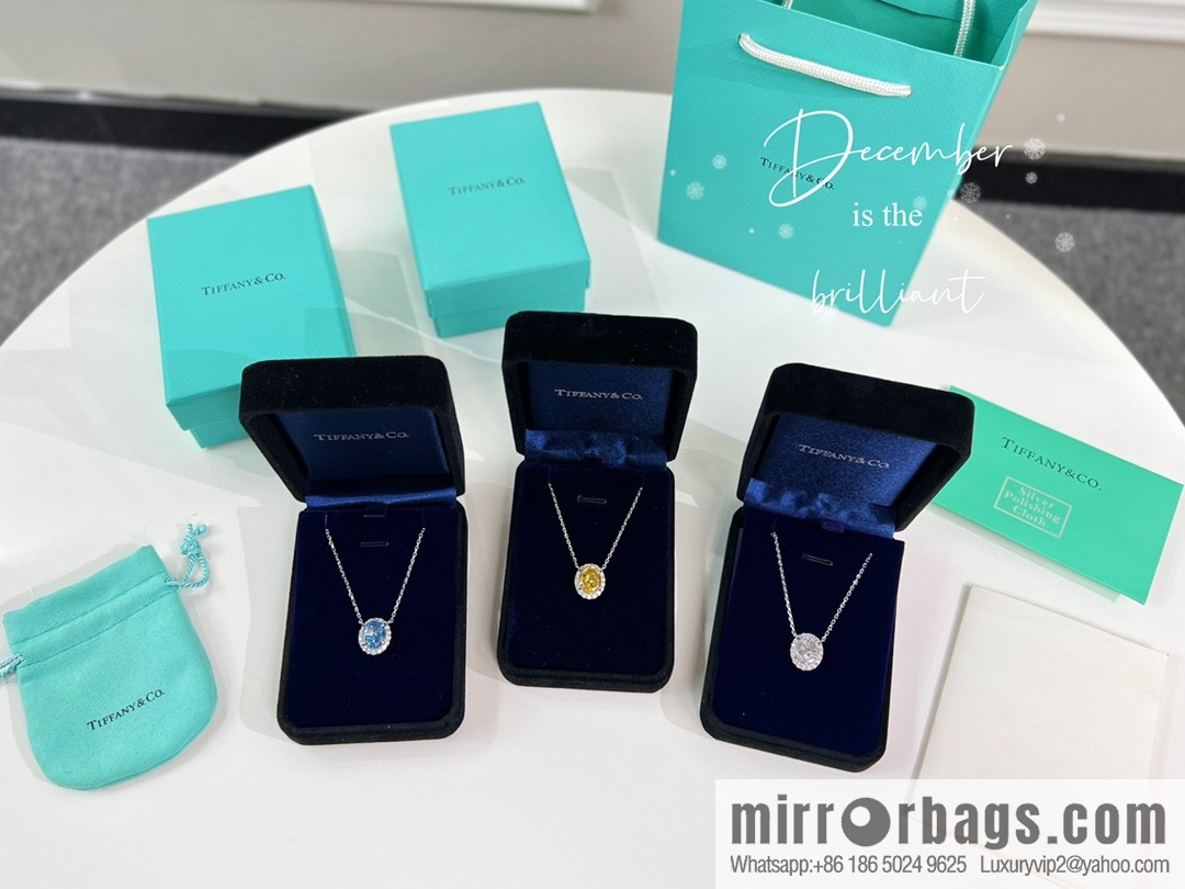 New ☑️ Tiffany & Co. Pigeon Egg Diamond Necklace