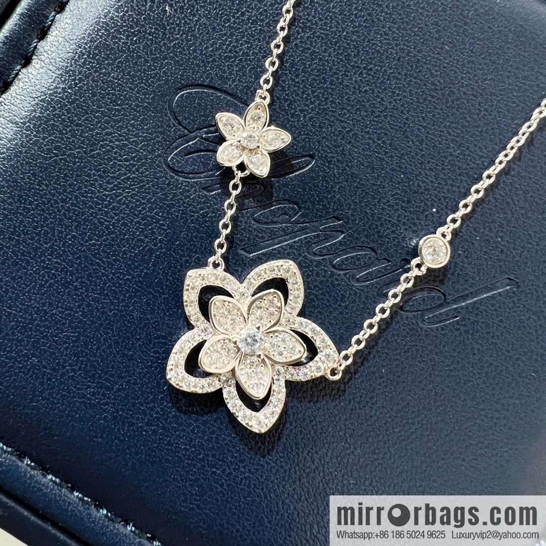 GRAFF Graff flower necklace stud earrings