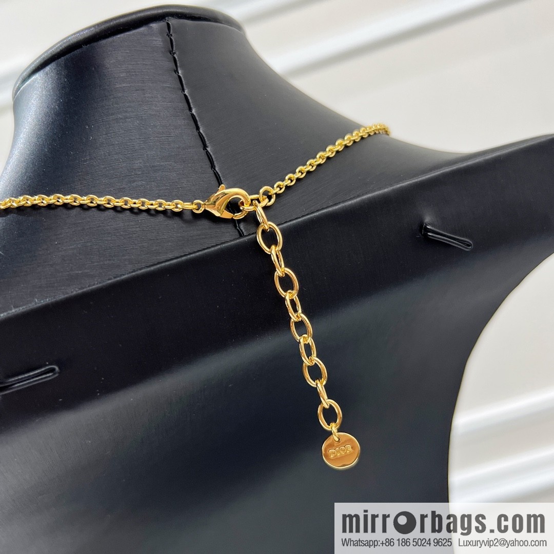 New ☑️ Dior CD Diamond Necklace
