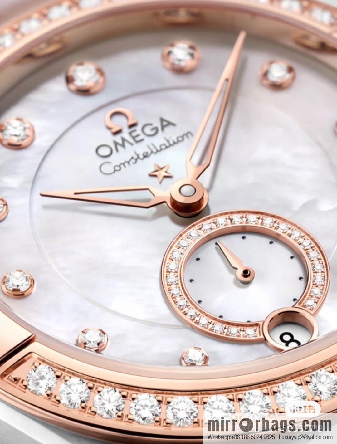 MF factory constellation ♈️ new Omega constellation ♈️ series fifth generation small seconds watch