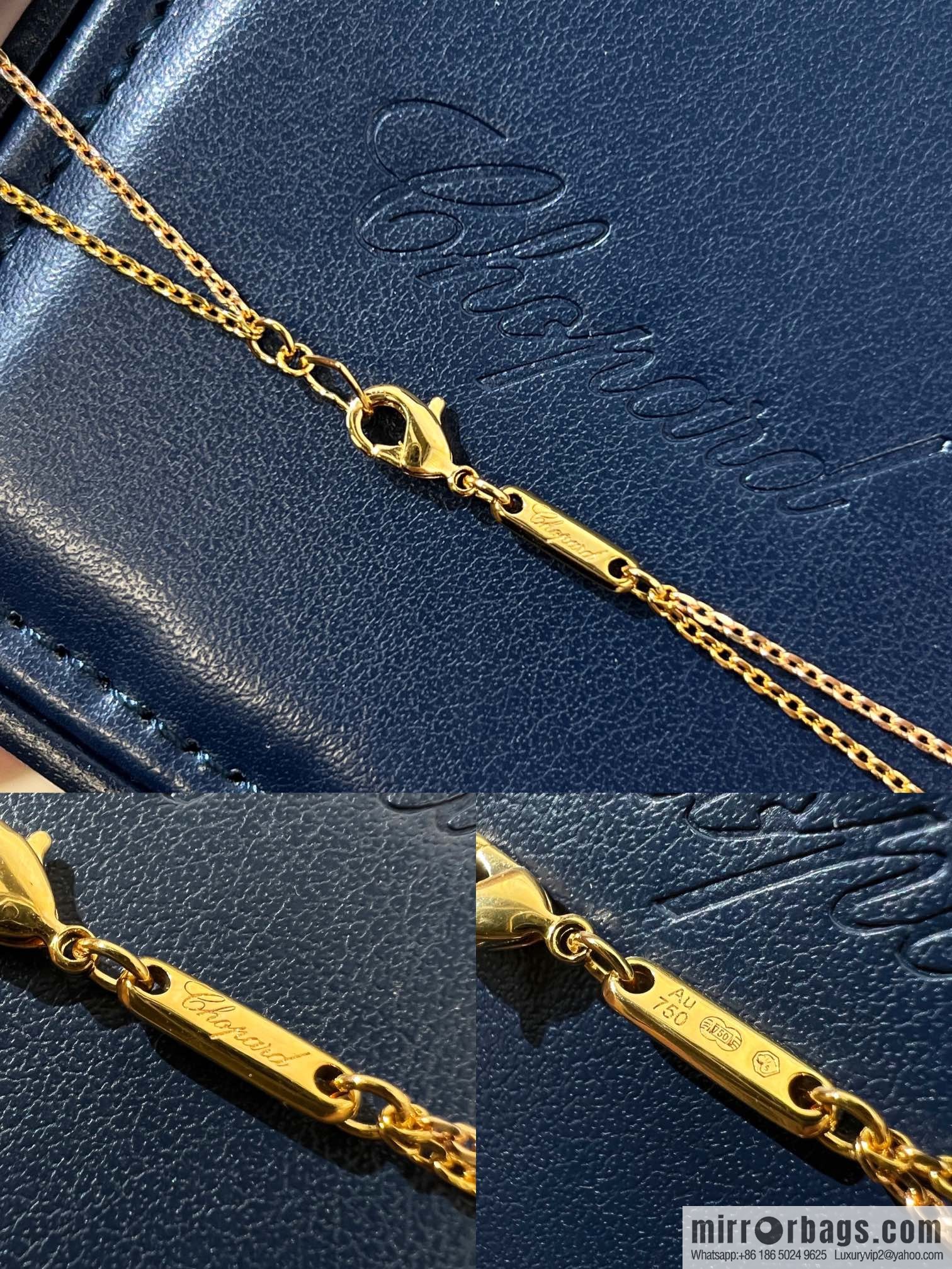 Chopard happy diamonds necklace