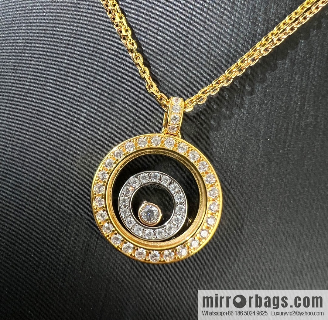 Chopard happy diamonds necklace