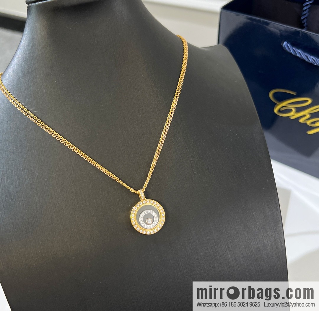 Chopard happy diamonds necklace