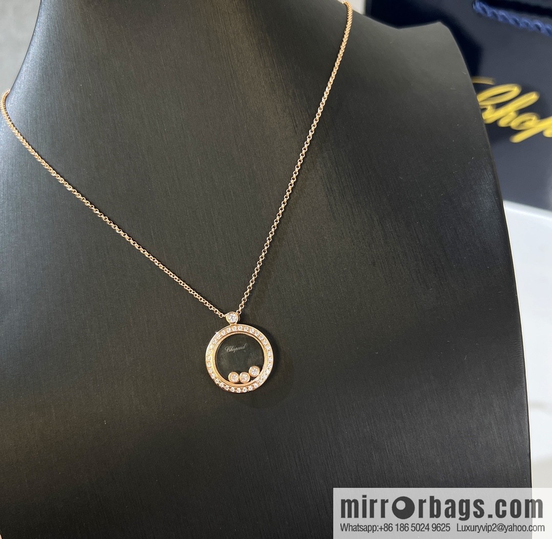 Chopard happy diamonds necklace