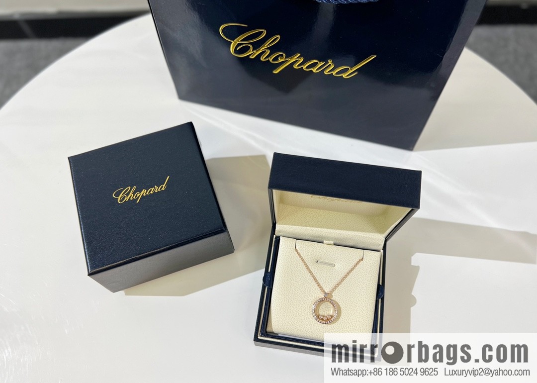 Chopard happy diamonds necklace