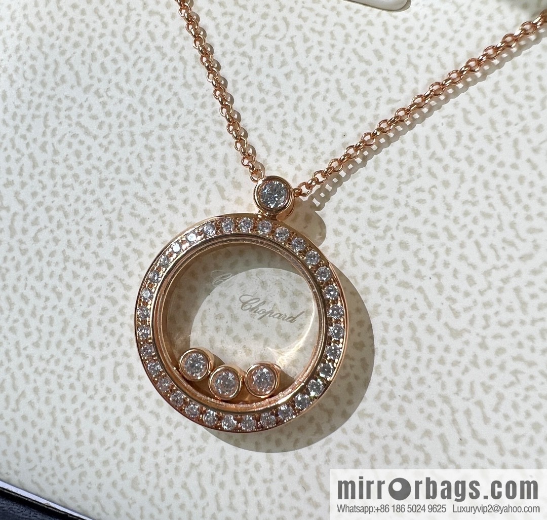Chopard happy diamonds necklace