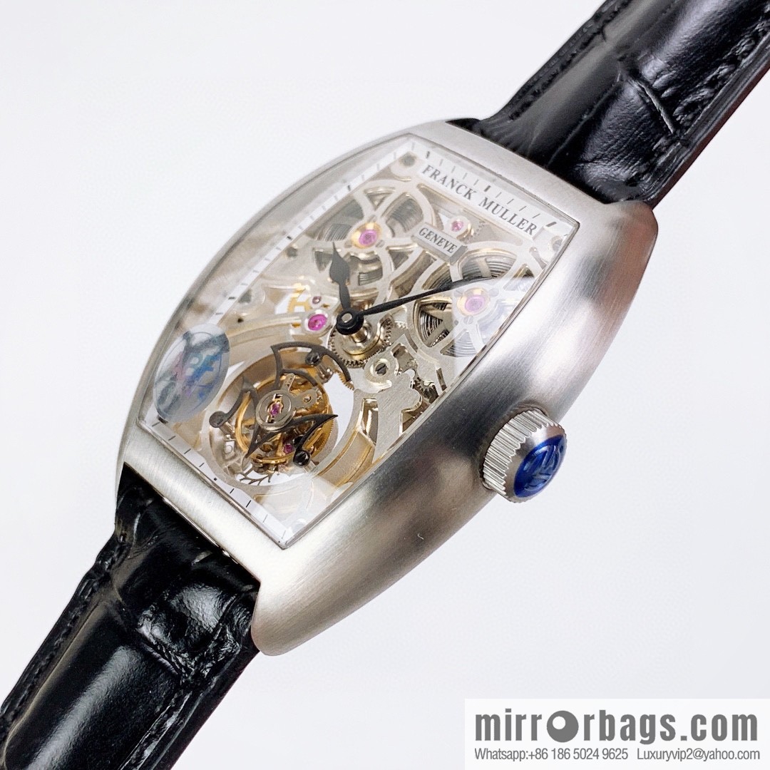 ABF Frankfurt FM 8889 Tourbillon Series: Cask Series 🎮 Style: 8889 TF SQT BR D7 Men's Watch