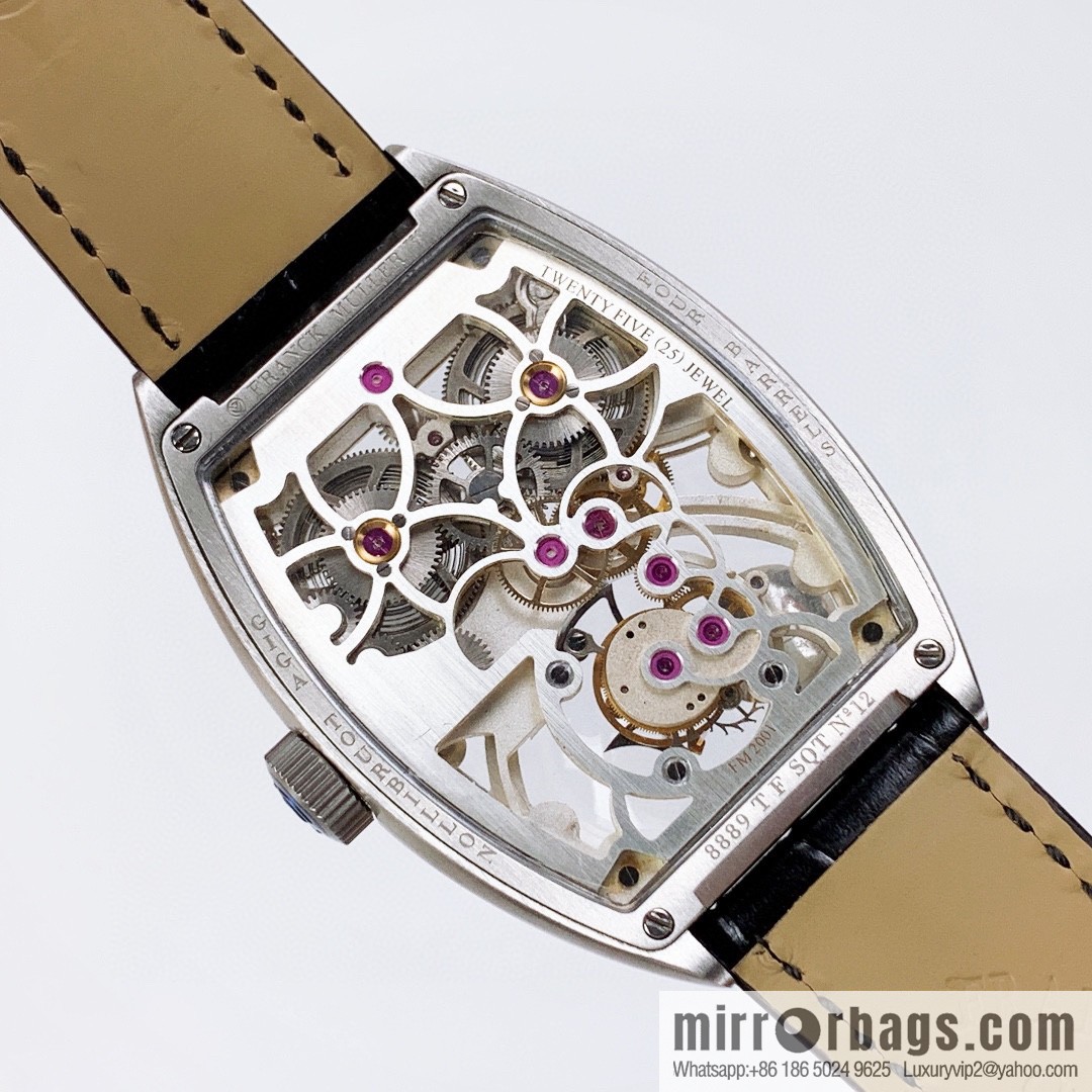 ABF Frankfurt FM 8889 Tourbillon Series: Cask Series 🎮 Style: 8889 TF SQT BR D7 Men's Watch