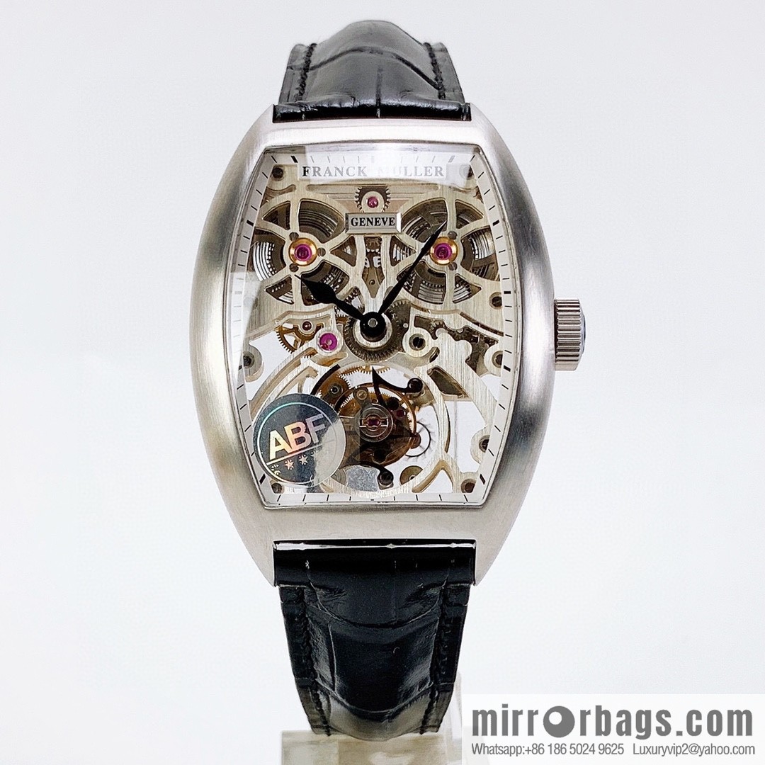 ABF Frankfurt FM 8889 Tourbillon Series: Cask Series 🎮 Style: 8889 TF SQT BR D7 Men's Watch
