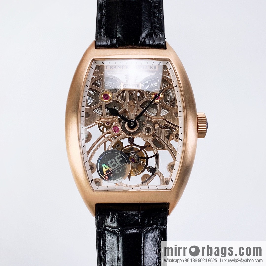ABF Frankfurt FM 8889 Tourbillon Series: Cask Series 🎮 Style: 8889 TF SQT BR D7 Men's Watch