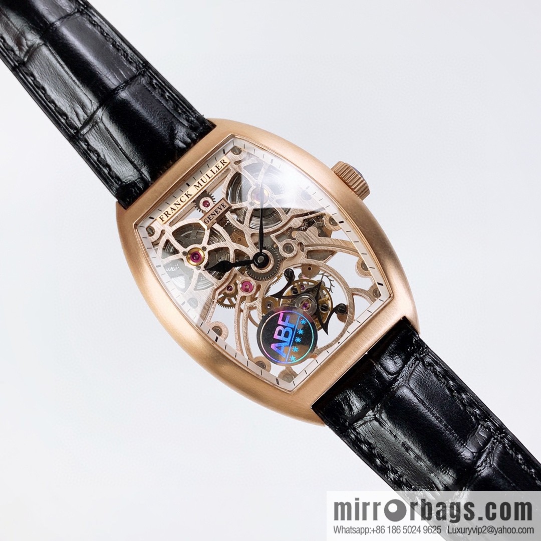 ABF Frankfurt FM 8889 Tourbillon Series: Cask Series 🎮 Style: 8889 TF SQT BR D7 Men's Watch