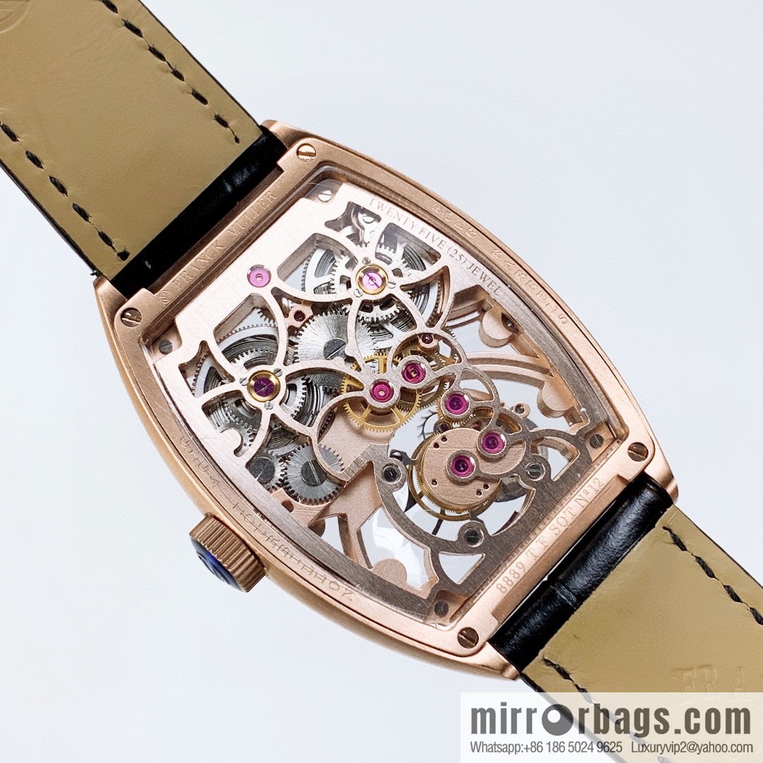 ABF Frankfurt FM 8889 Tourbillon Series: Cask Series 🎮 Style: 8889 TF SQT BR D7 Men's Watch